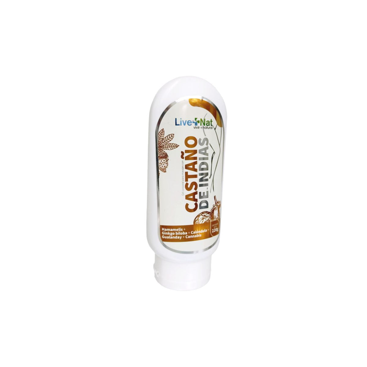 Castaño De Indias Gel Corporal x 220g Live+Nat