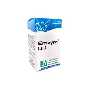 Emzym 100 Tabletas LHA