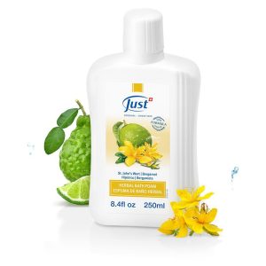 ESPUMA DE BAÑO HERBAL HIPERICO Y BERGAMOTA 250 ML JUST