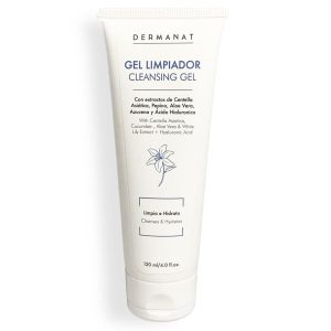 Gel limpiador con ácido hialurónico cleansing gel x 120 ml Dermanat