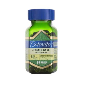 Omega 3 y Vitamina E 50 Cápsulas Botanitas