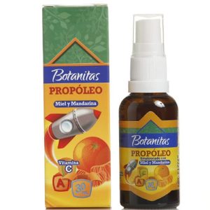 PROPOLEO KIDS SPRAY CON MIEL Y MANDARINA BOTANITAS