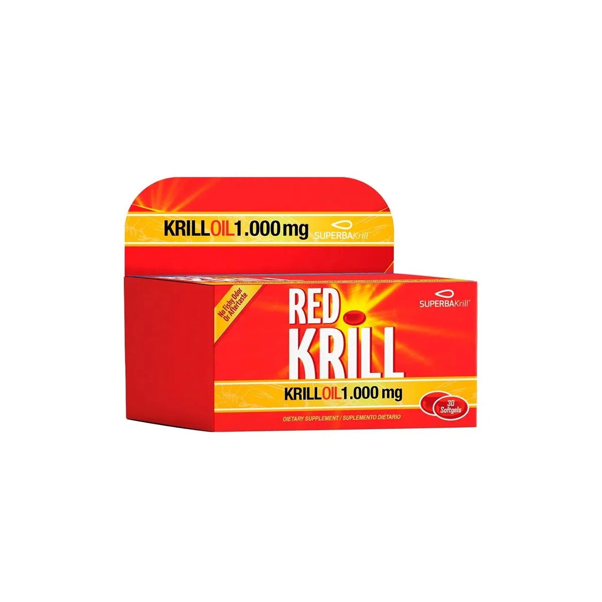 RED KRILL OIL CAPSULAS HEALTHY AMERICA