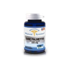 SAW PALMETO 320 MG MILLENIUM NATURAL SYSTEMS
