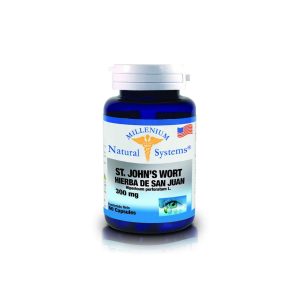 St John's Wort Hierba De San Juan 300 Mg 60 Cápsulas Millenium Natural Systems