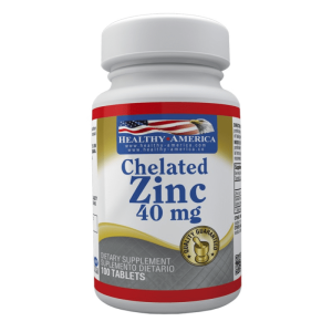 CHELATED ZINC HEALTHY AMERICA 40MG