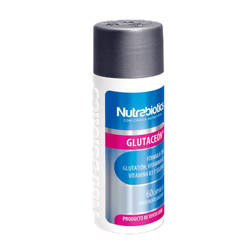 Glutaceon Nutrabiotics X60 Cápsulas