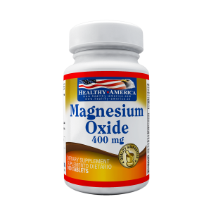 OXIDO DE MAGNESIO 400MG HEALTHY AMERICA