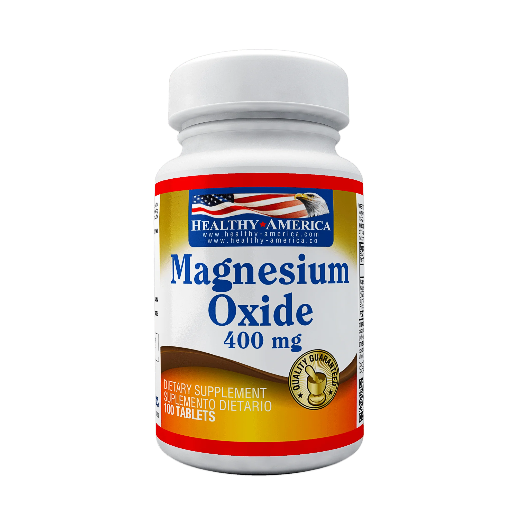 OXIDO DE MAGNESIO 400MG HEALTHY AMERICA