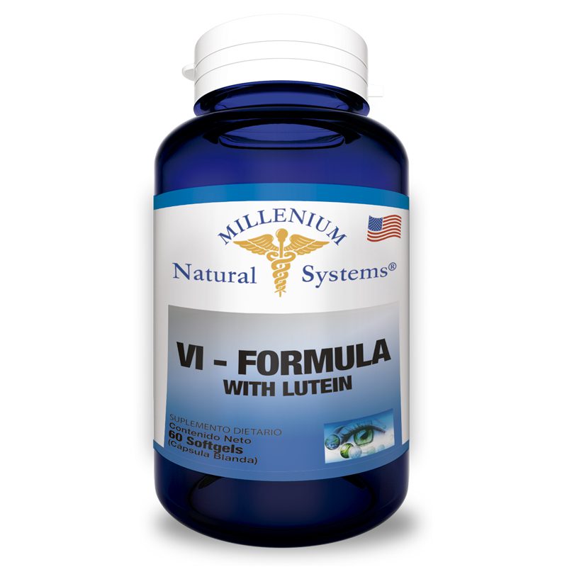 VI FORMULA WITH LUTEIN X 60 SOFTGELS MILLENIUM NATURAL SYSTEM
