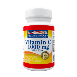 VITAMINA C 1000 MG HEALTHY AMERICA TABLETAS
