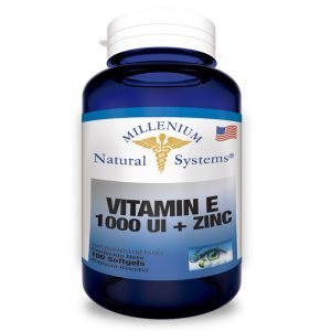 VITAMINA E 1000 UI + ZINC Millenium Natural System