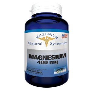 Magnesium 400 Mg x 100 Cápsulas Millenium Natural Systems