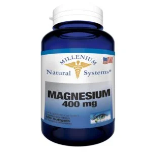 Magnesium 400 Mg x 100 Cápsulas Millenium Natural Systems