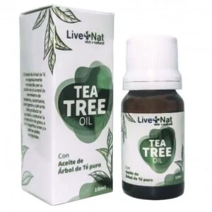 TEA TREE OIL O ACEITE DE ARBOL DE TÉ LIVE+NAT