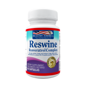 RESWINE RESVERATROL COMPLEX 260 MG HEALTHY AMERICA