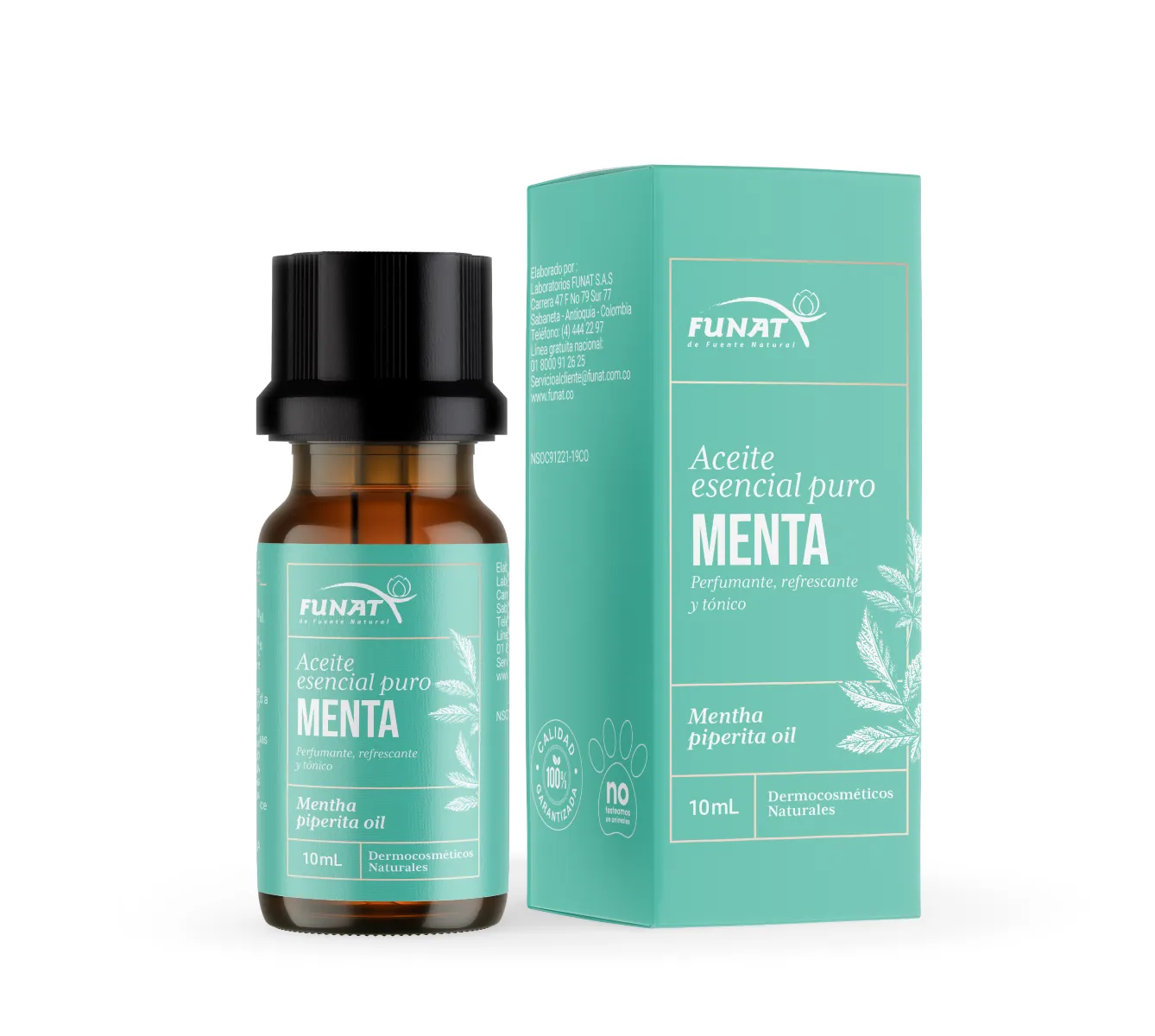Aceite De Menta 10 ml Funat