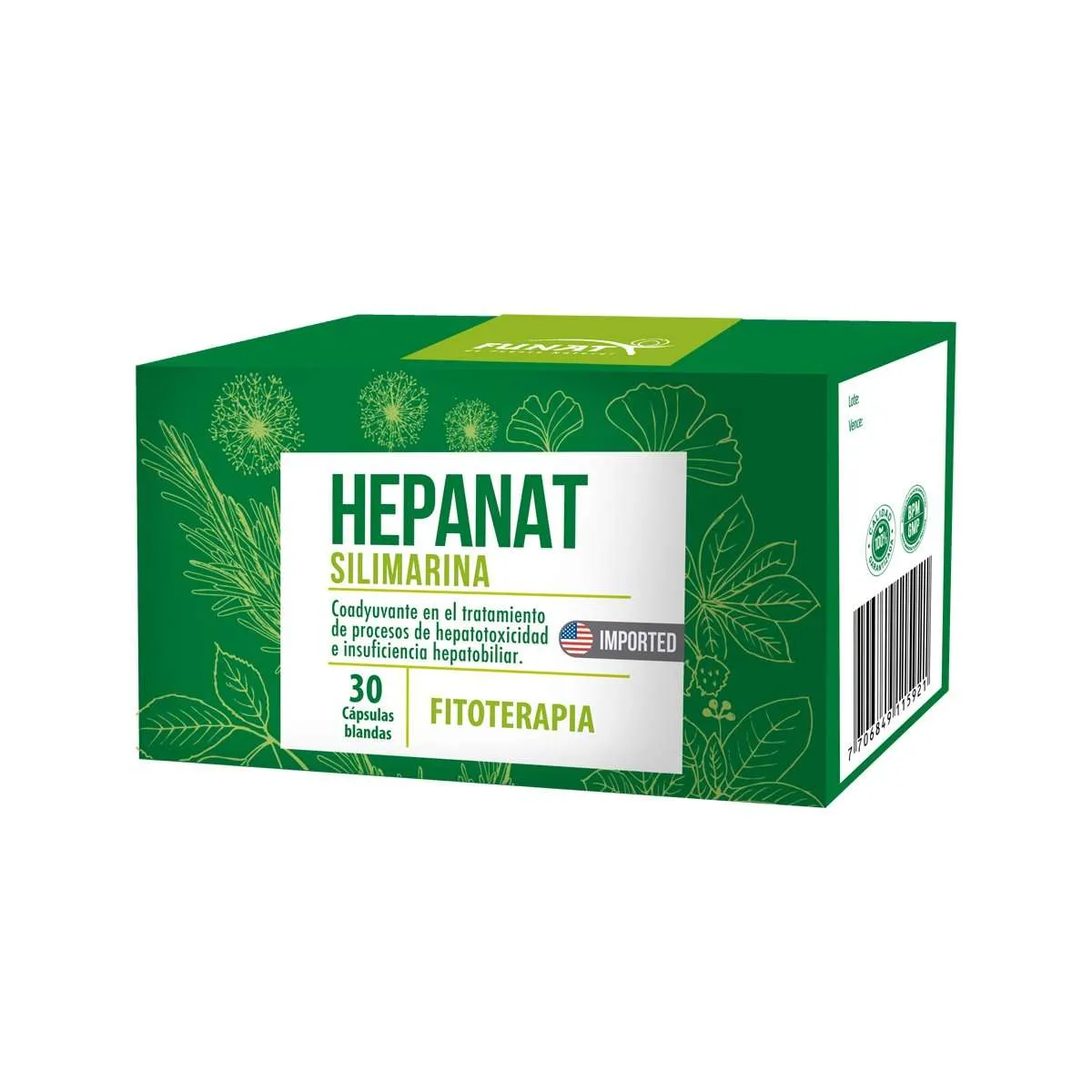 Hepanat Silimarina 30 Cápsulas Funat