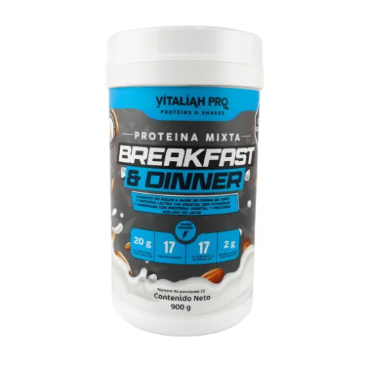 Proteína Mixta Breakfast and Dinner x 900 g Vitaliah Pro