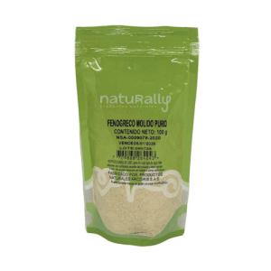 Fenogreco Molido Puro Doypack x 100 gr Naturally