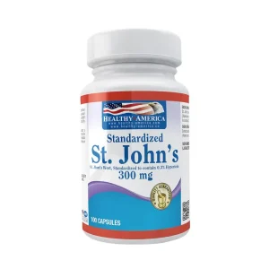 St Johns Wort 300 mg 100 Cápsulas Healthy America