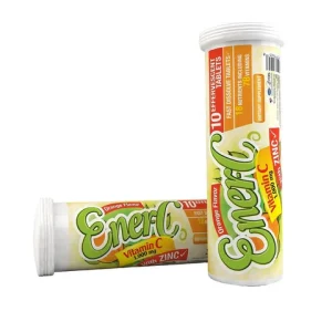 ENER-C 1000 mg x 10 tabletas efervescentes Healthy America.