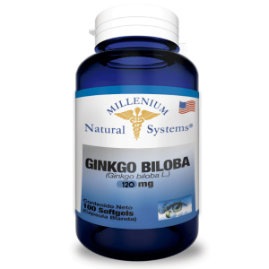 Ginkgo Biloba 120 mg 100 sg Natural Systems