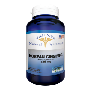 Korean Ginseng 820 mg Natural Systems