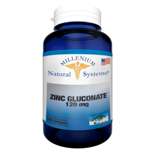 Zinc Gluconate 120 Mg 100 Sg Natural Systems