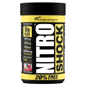Nitro Shock - Aminoácidos Ramificados - Nutramerican.
