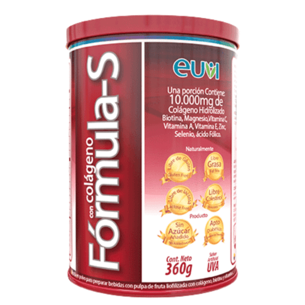 Fórmula-S (Fórmula S) Colágeno Euvi - Bebida Natural