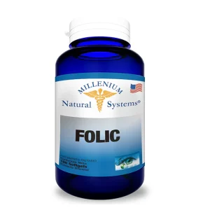 Acid Folic Ácido Folico Natural Systems Miillenium