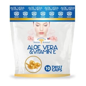 Aloe Vera y Vitamina E Twist Millenium Natural Systems