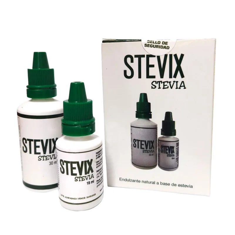 Stevix Stevia Líquida Combo 30 ml + 15 ml Juleps Pharma