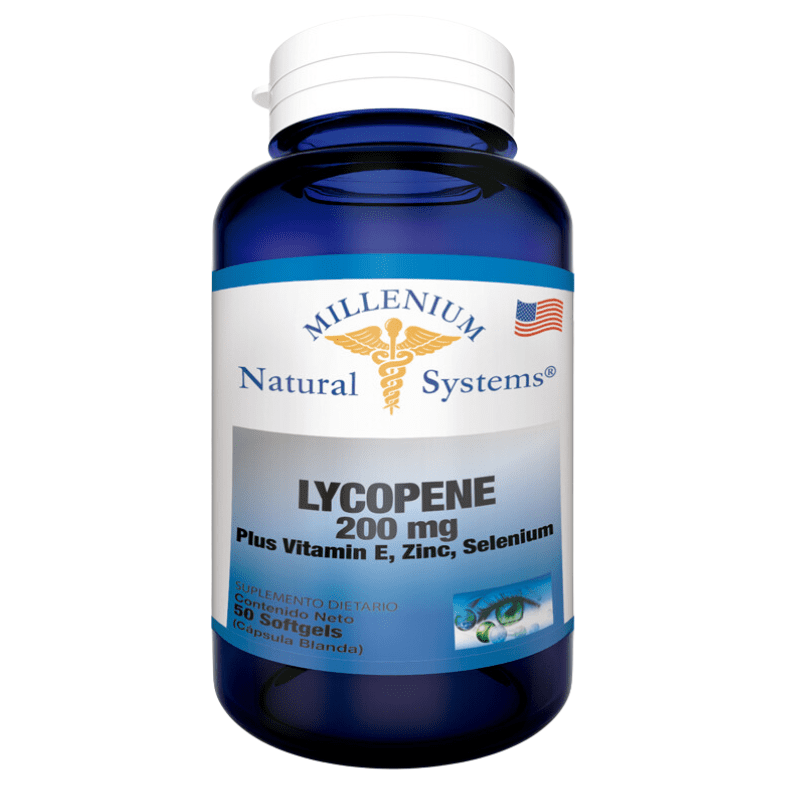 Licopene 200 mg 50 Softgels Natural Systems