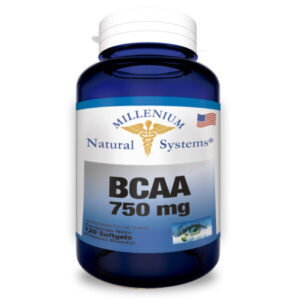 BCAA 750 mg por 120 sofgels Millenium Natural Systems