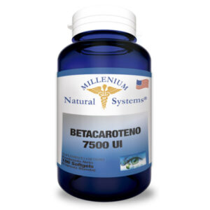 Betacaroteno 7500 Por 100 sofgels Millenium Natural Systems