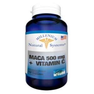 Maca 500 mg + Vitamina C Cápsulas Natural Systems