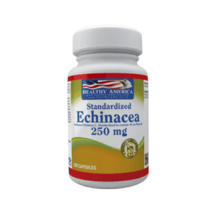 Echinacea 250 mg 100 Cápsulas Healthy America.