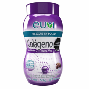 Colágeno con Biotina Polvo 250 gr EuvI