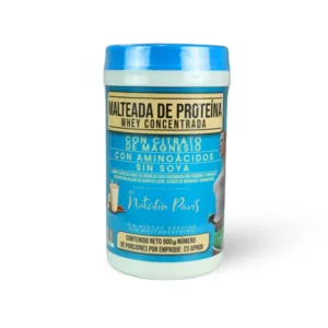 Malteada de Proteína Whey Concentrada by Natalia Paris 900 Gramos.