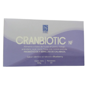 Cranbiotic Cranberry y Probióticos 20 sobres Jaquin de Francia — suplemento para la salud urinaria e intestinal