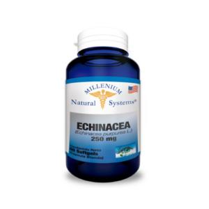 Echinacea 250 mg x 60 Softgels Millenium Natural Systems – refuerza el sistema inmunológico