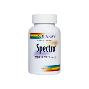 Solaray Spectro vitaminas minerales superalimentos enzimas digestivas certificado GMP ISO