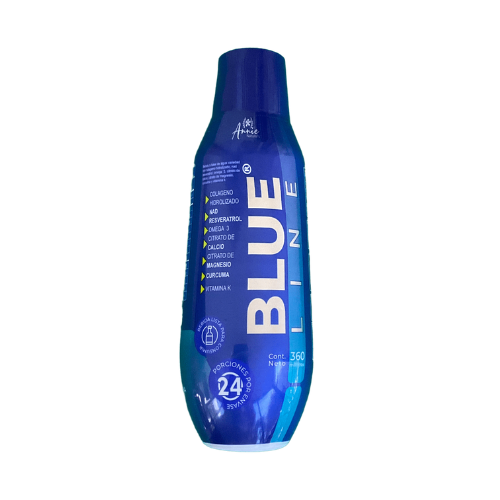 Blue Line jarabe 360 ml Annie Natural con colágeno vitaminas y minerales para articulaciones y energía