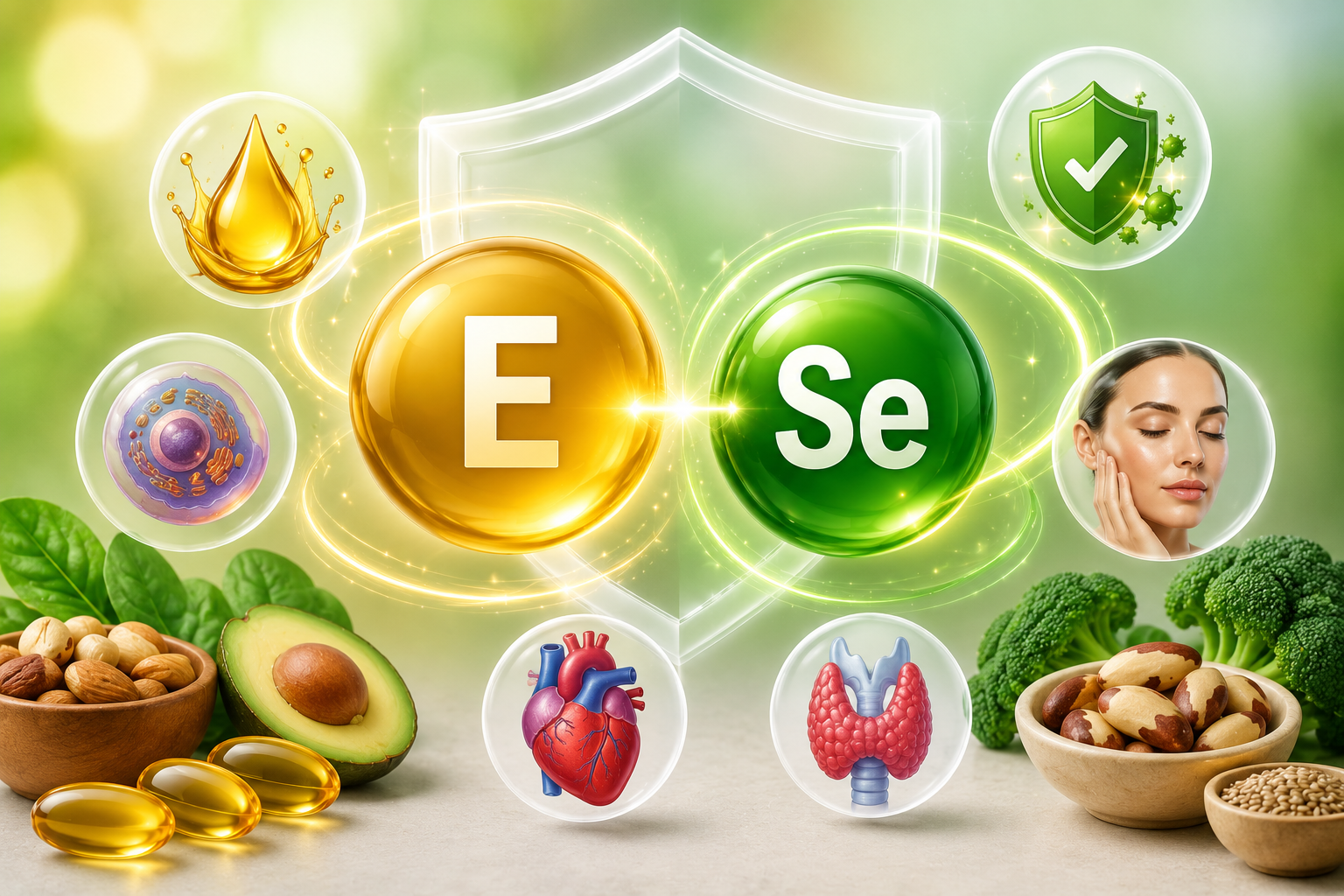 Vitamina E con Selenio